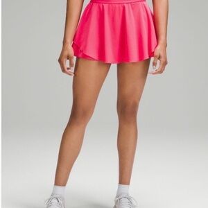 Lululemon Athletica Vibrant Pink Mini Skirt